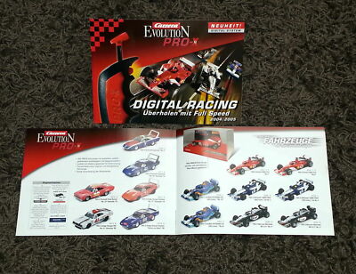   CARRERA EVOLUTION PRO-X Magazin Katalog 2004/2005 digital Evo 1:32 Carrerabahn