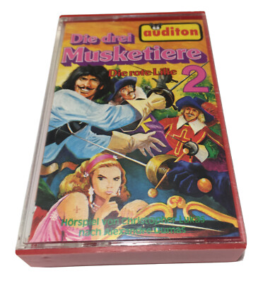 Die Drei Musketiere Die Rote Lilie 2 German Cassette Tape Rare Audition