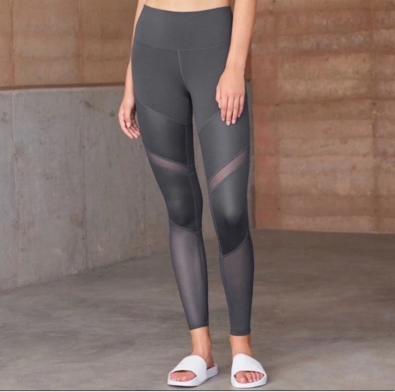 alo-yoga sheila high waisted mesh leggings