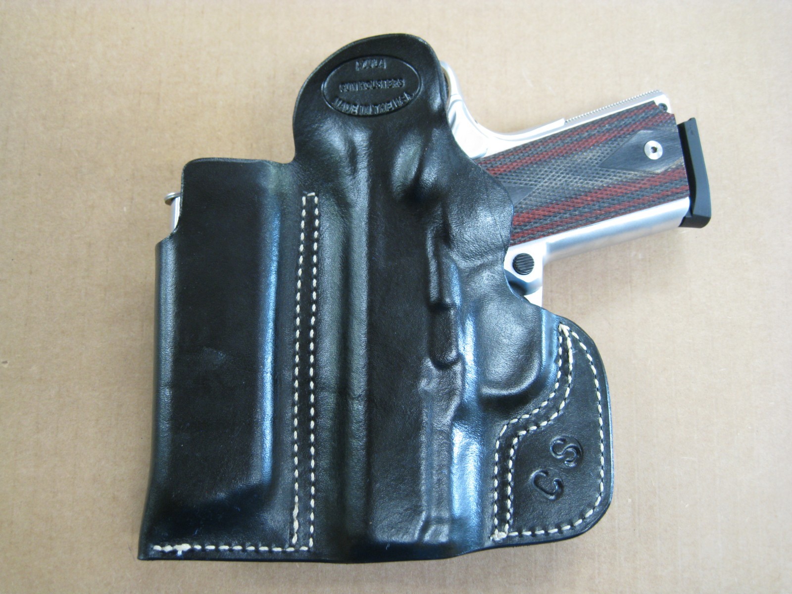 Azula Leather 2 Slot Belt Holster For Pistols With Optic Mounted . Choose Gun -A Azula Leather 2 Slot Belt Holster For Pistols With Optic Mounted . Choose Gun -A
