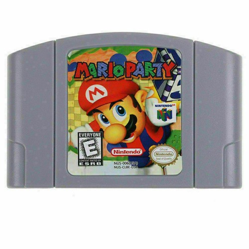Mario Party Game Card (Nintendo 64, 1996)