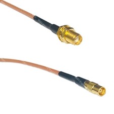 RG316 SMA FEMALE to MCX FEMALE RF Cable Rapid-SHIP LOT