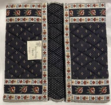 Vera Bradley Retired Rare Vintage Black Checkbook Cover Never Used Cut Tag