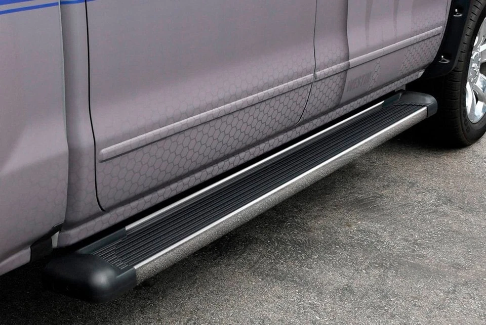 For Toyota Highlander 01-07 Westin 5.5" SG6 Black Running Boards w Polished Trim Foto 3 de 4