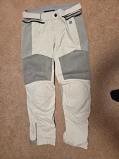 BMW Motorrad Gray Air Flow Mens EU 52/US 42 Motorcycle Pants  With Pads New