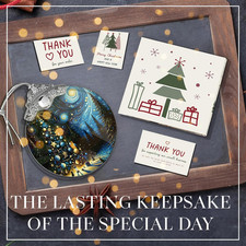 Christmas Ornament 2025   Blue Starry Night Holiday Decor, Christmas Tree Orn...