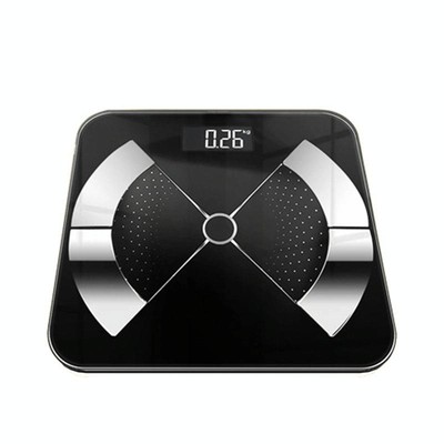 Bilancia Pesapersone Healcan Oversize, Piattaforma Extra Larga In Vetro Temperato 8mm, Senza Batterie A Ricarica Cinetico, Max 250kg, Display LCD, Sicura Per Donne Incinte - 2