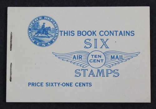 CKStamps: US Stamps Collection Scott#C10a Mint NH OG 2 Panes, Toned