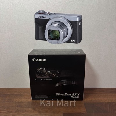 Canon PowerShot G7 X Mark III - 20.1MP Point & Shoot Digital