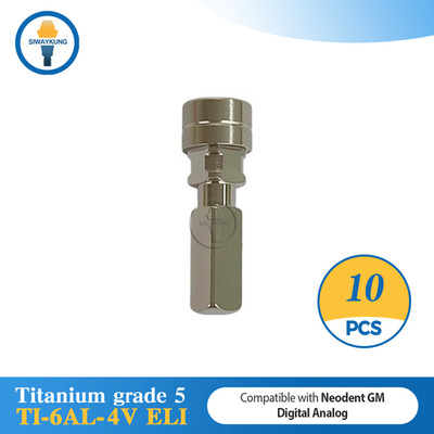 10 pcs Dental titanium Digital analog  fit to Neodent GM platform Regular