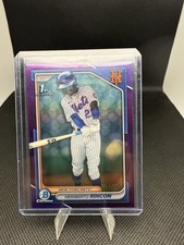 2024 Bowman Chrome Heriberto Rincon 1st Purple Refractor #/250
