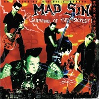 Mad Sin - Survival Of The Sickest Orange/Yellow Swirl Vinyl - Vinyl R - F72Z