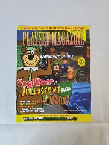 Playset Magazine #94 - Jul/Aug 2017 - Yogi Bear-Jellystone, The Flintstones Vg