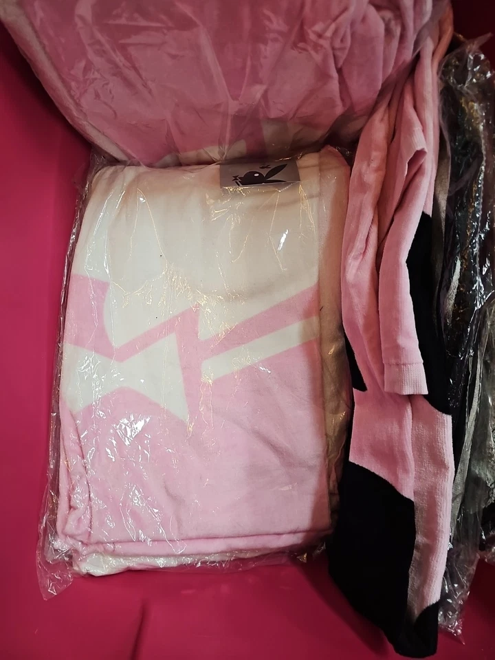 Toalla de playa/sábana de baño Playboy clásica cabeza de conejo rara de colección - coleccionable Foto 3 de 4