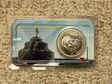 MONGOLIAN Silver 1000 Togrog Coin, Genghis Kahn