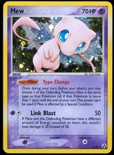 Mew #10/92 MP EX Legend Maker Pokemon Card