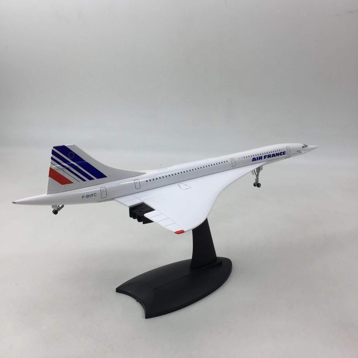 1/200 AIR FRANCE コンコルド 1/200 31CM Air France French Concorde Airplane Simulation Model