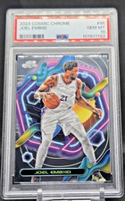 2023-24 Topps Cosmic Chrome Joel Embiid #95 PSA Gem MT 10, pop=1 (JBC2755)