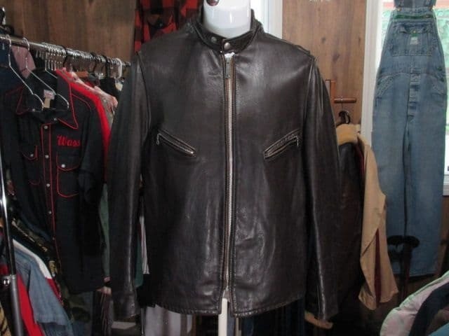 Schott 641xx Single Rider Leather Jacket Riders 1960's Vintage