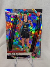 2024 Panini Prizm Caitlin Clark #145 Cracked Ice Variation WNBA RC Indiana Fever