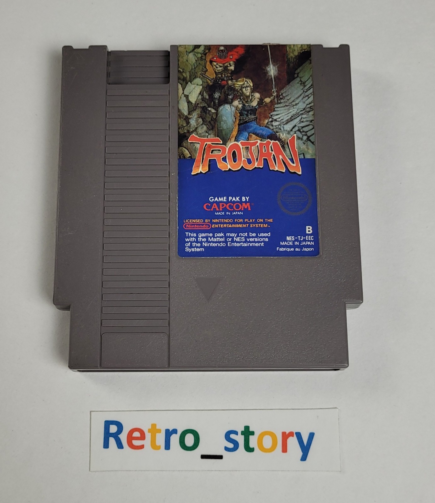 Nintendo NES - Trojan - PAL - EEC