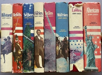 JOHN JAKES The Kent Family Chronicles Set Complete Series Vol 1-8 HC/DJ Books