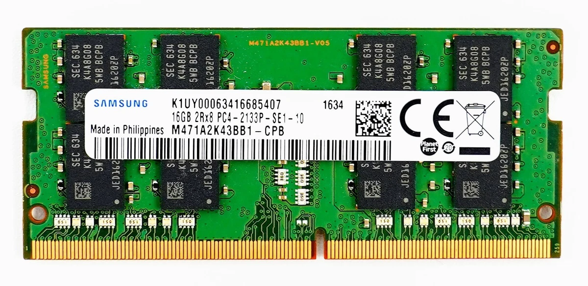 PC4-17000 (DDR4-2133) Bus Speed SO-DIMM Computer Memory (RAM) 16