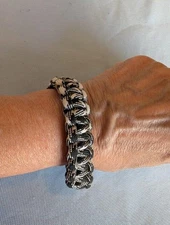 Paracord Wristband for Outdoor Sport Tactical Survival Parachute Bracelet, 8.5"