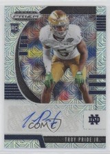2020 Panini Prizm Draft Picks Rookies Mojo 11/49 Troy Pride Jr #224 Auto 1h1