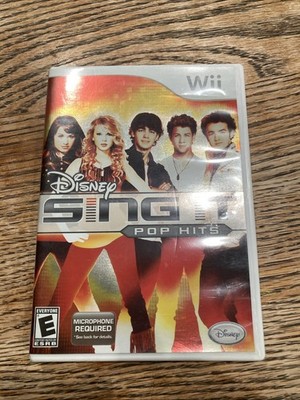 Disney Sing It: Pop Hits (Nintendo Wii, 2009 Complete Tested)