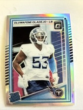 2025 Panini Donruss Optic - Rated Rookie Oluwafemi Oladejo #280 Holo Prizm (RC)
