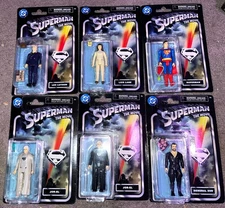 2025 SpinMaster DC Superman the Movie Retro Action Figures Chase Jorel- Set of 6