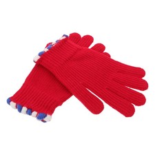 1 Pair Touchscreen Gloves: Women Thermal Gloves - Woolen Windproof Casual