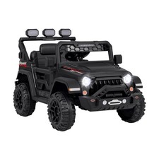 COSTWAY 12V Kids Ride on Truck Electric Toy Car with Remote Control-Black