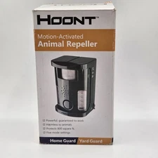 Hoont Motion Activated Ultrasonic Outdoor Animal & Pest Repeller up to 800 sq ft