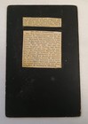Antique Memorial Mourning Card Ella L. Chamberlin 1893 Cabinet Photo Size  — photo 2