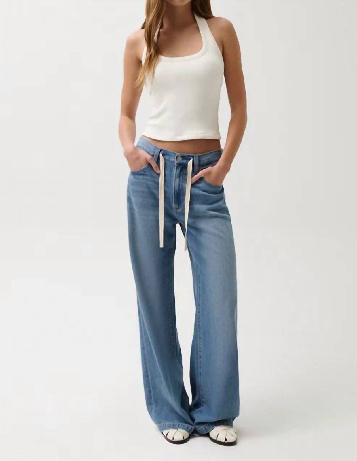 Pistola Jadyn Palazzo Pant With Drawcord Size 25