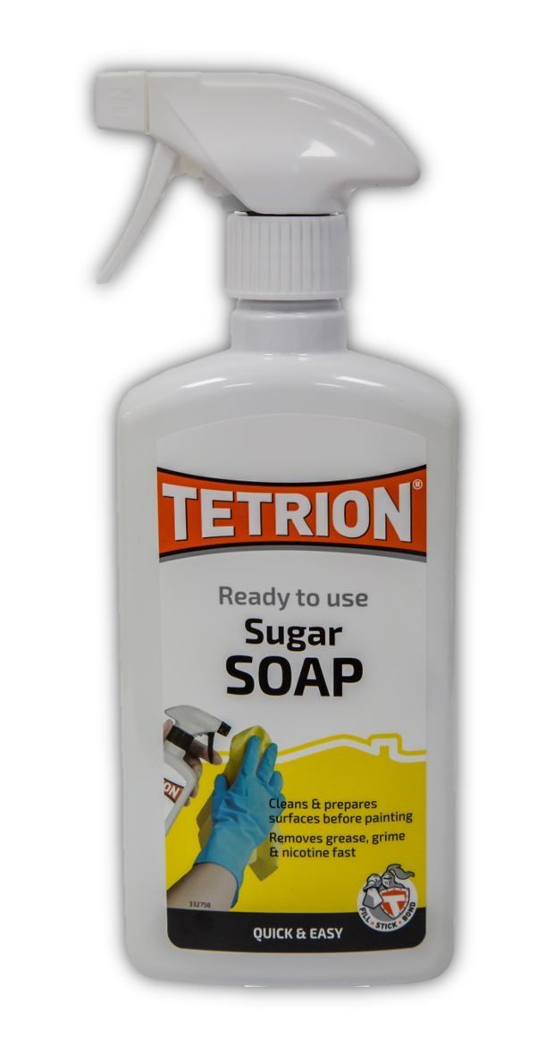 Tetrion Sugar Soap Trigger - 500ml X 2