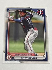 2024 Bowman Baseball Prospects - Bryan Acuna - Minnesota Twins