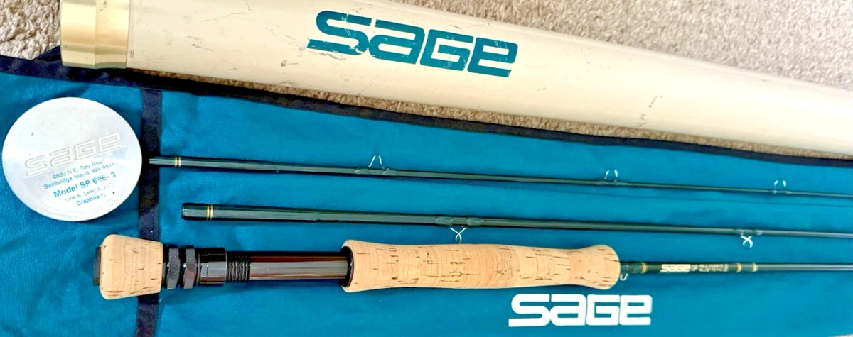 【美品】SAGE SP 586-3 #５『 GRAPHITE IV』 Sage SP 586 Graphite IV Fly Rod 8'6