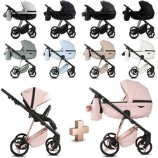 Luxus Kinderwagen Kombikinderwagen Sportwagen Babyschale Knirpsenland 2in1