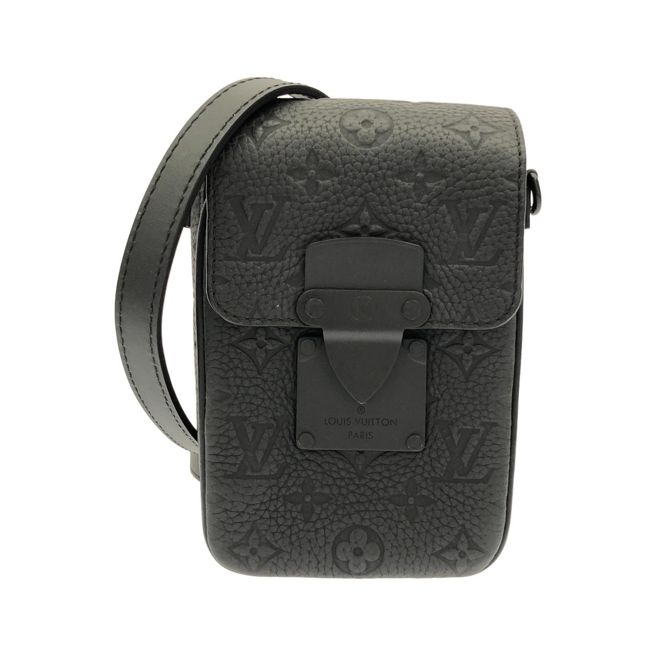 Authentic Louis Vuitton Taurillon Clemence Monogram S-Lock Vertical Wearable...