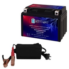 Mighty Max YTZ14S Battery Replaces KTM 1290 Super Duke R 22-25  12V 2Amp Chrger
