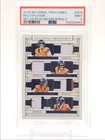 BO NIX MARVIN MIMS 2025 NATIONAL TREASURES QUAD PATCH /99 PSA 9 Q3889