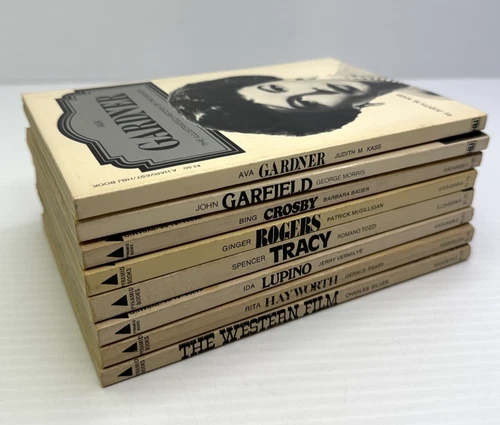 Illustrated History of the Movies Lot of 8 PBs 1970s Ginger Rogers Bing Crosby