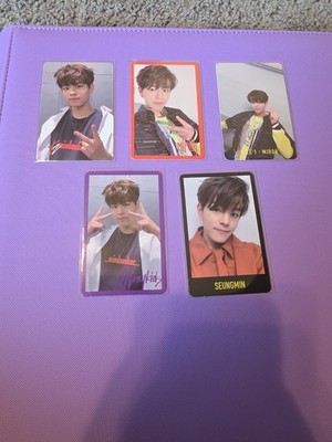Stray Kids Miroh Official Seungmin Photocard Set
