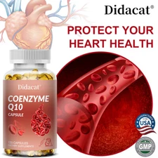 CoQ10 - Supports Heart Health Non-GMO, 200mg,30 To 120 Capsules