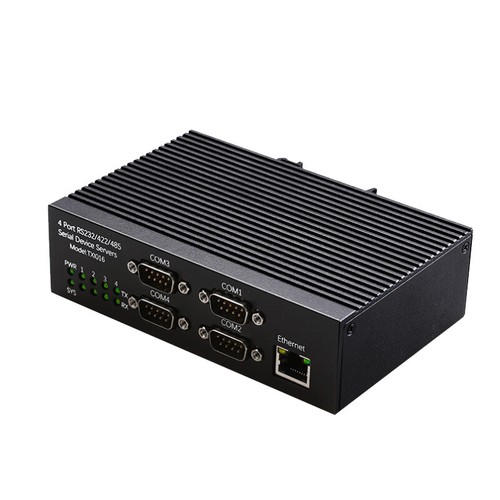 Rail type serial to Ethernet converter RS232/485/422 serial server dock station - Picture 7 of 9