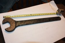 Huge Vintage J H Williams Industrial 2-34 Inch Single Open End Wrench 2.750 Usa