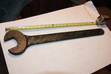 HUGE Vintage J H Williams Industrial 2-3/4 inch single open end wrench 2.750 USA